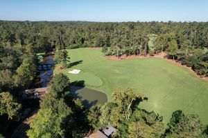 Augusta National 11th Side Green Aerial